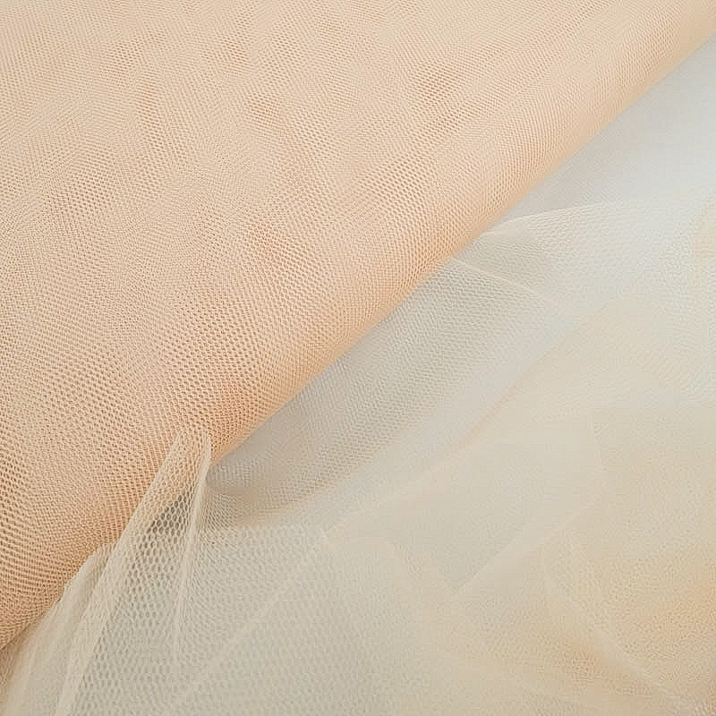 Steifer Tüll 150, beige – Maison Klem